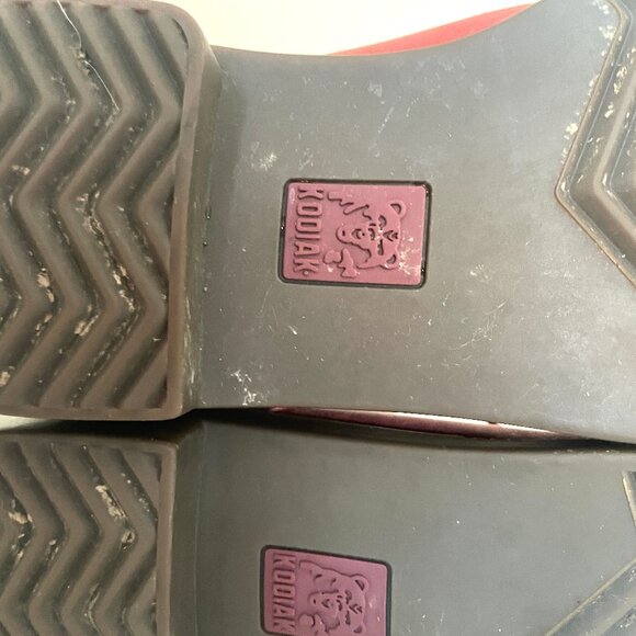 Kodiak Canada's Red womens waterproof leather boots size 8 - Picture 15 of 15
